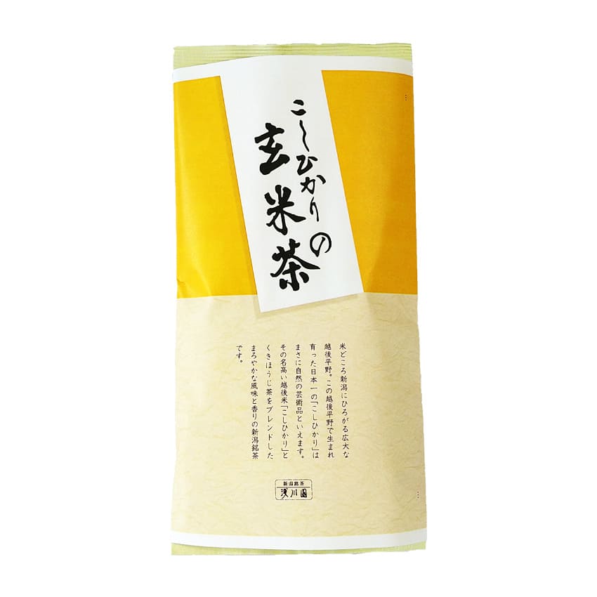 こしひかりの玄米茶（玄米茶）75g